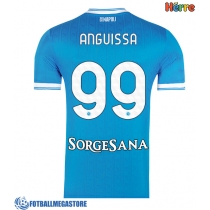 Fotballdrakt Herre SSC Napoli Frank Anguissa #99 Hjemmedrakt 2025-26 Kortermet